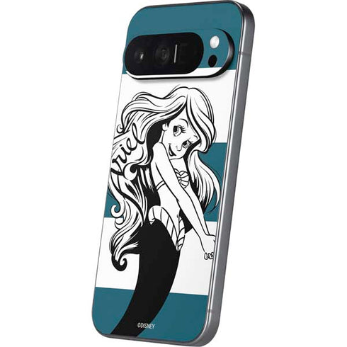 Disney The Little Mermaid Ariel Stripes Pixel 9 Pro XL Skin